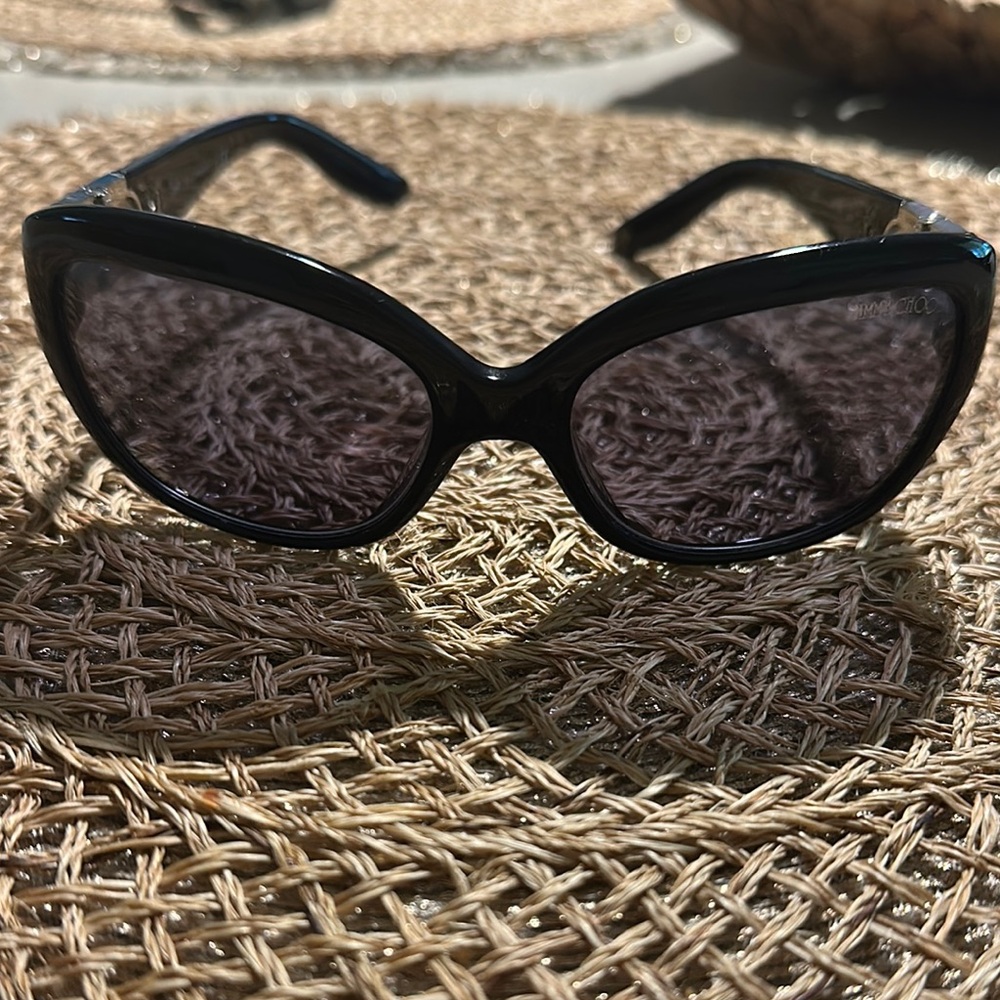 Jimmy Choo Black Sunglasses Classic Style